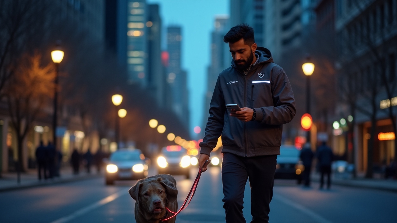 After-work dog walking service coordinated with commuting schedules